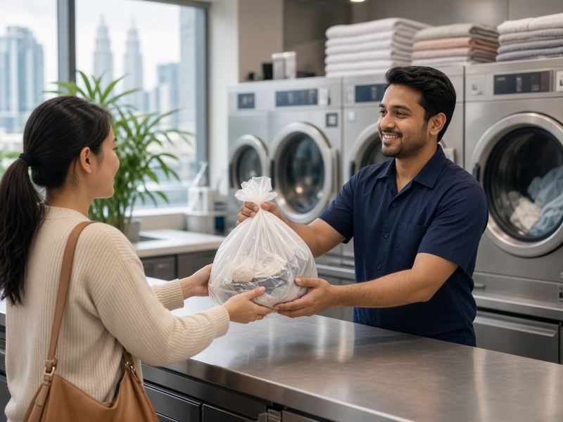Express turnaround at Laundry Rubywave